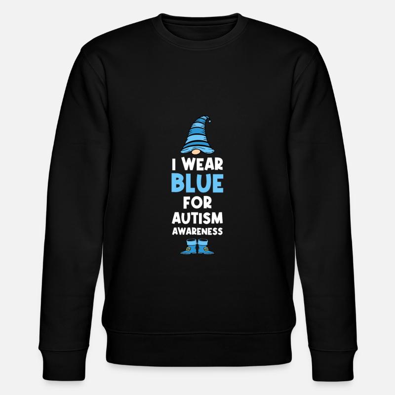 Autisme Autisme Cadeau Autistique - Sweat bio CHANGER Stanley/Stella Unisexe - noir