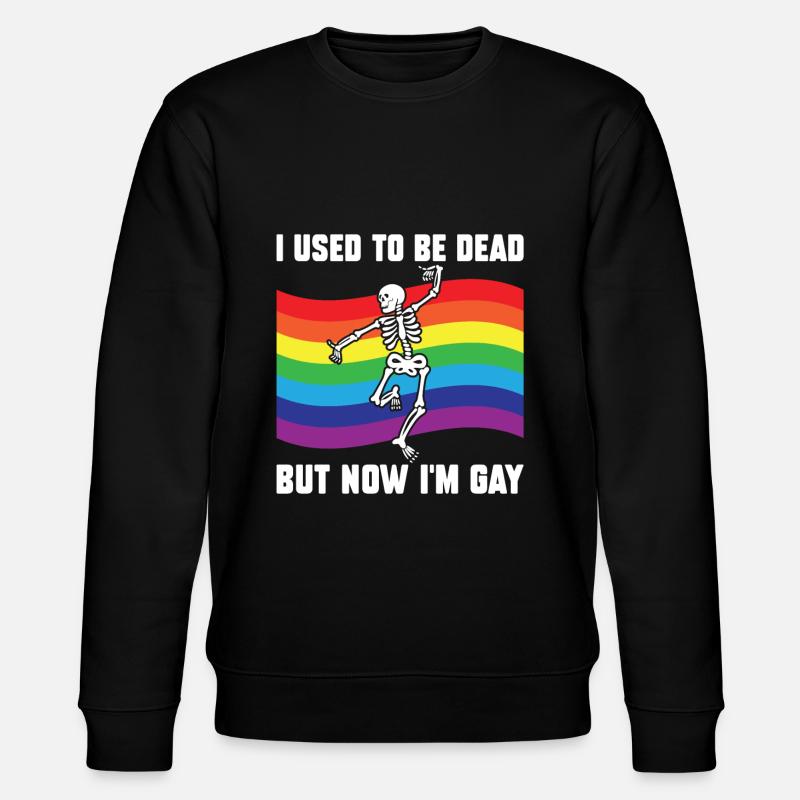 Cadeau bisexuel lgbt lesbien - Sweat bio CHANGER Stanley/Stella Unisexe - noir