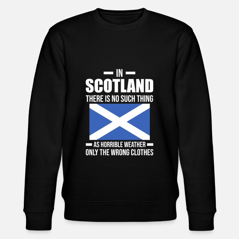 Ecosse Ecosse Cadeau - Sweat bio CHANGER Stanley/Stella Unisexe - noir