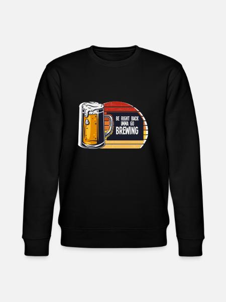 Brewery Beer Gift - Stanley/Stella CHANGER Unisex Organic Sweatshirt - black