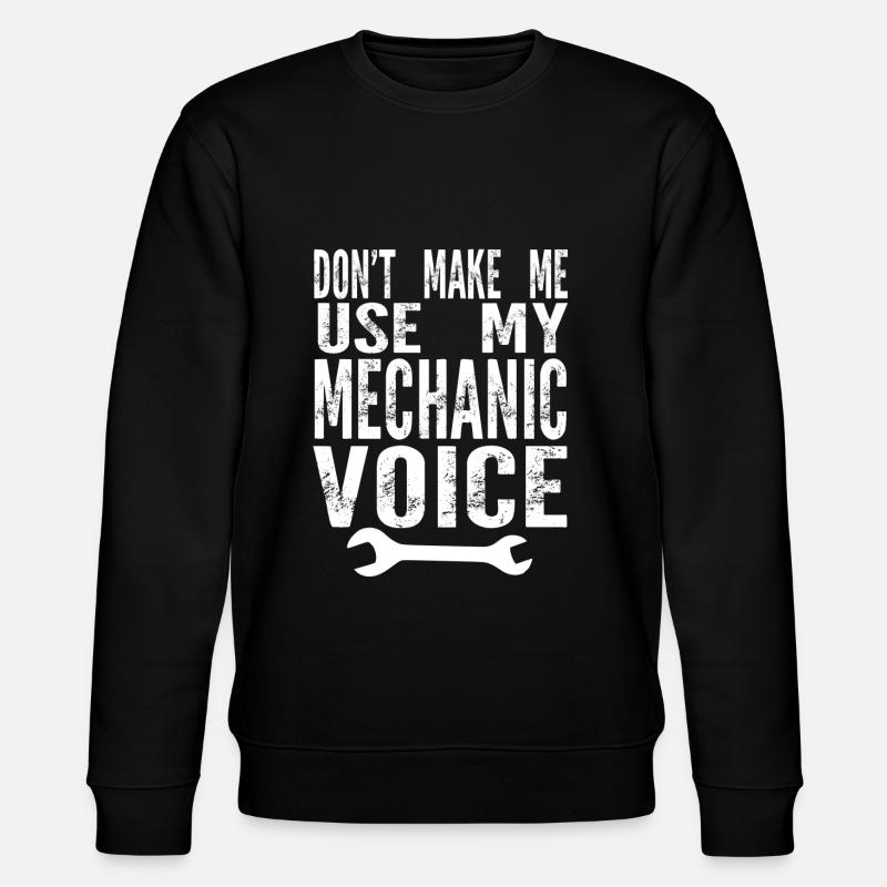 Kfz-Mechaniker Schrauber Schrauber Geschenk - Stanley/Stella Unisex Bio-Sweatshirt CHANGER  - Schwarz