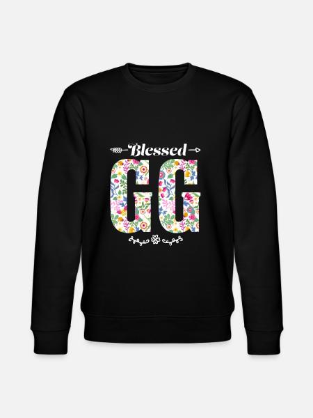 Großmutter GG Oma Geschenk - Stanley/Stella Unisex Bio-Sweatshirt CHANGER  - Schwarz