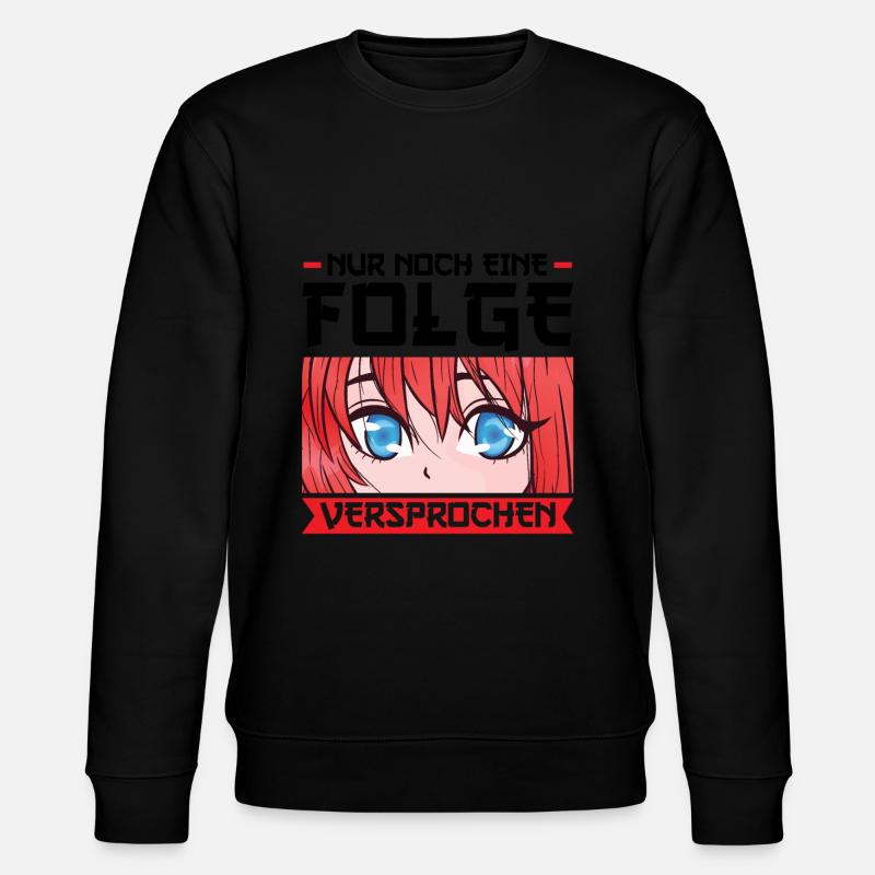 Anime Merch Otaku Geschenk - Stanley/Stella Unisex Bio-Sweatshirt CHANGER  - Schwarz