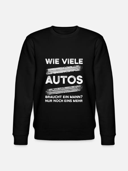 Auto Garage Autos Geschenk - Stanley/Stella Unisex Bio-Sweatshirt CHANGER  - Schwarz