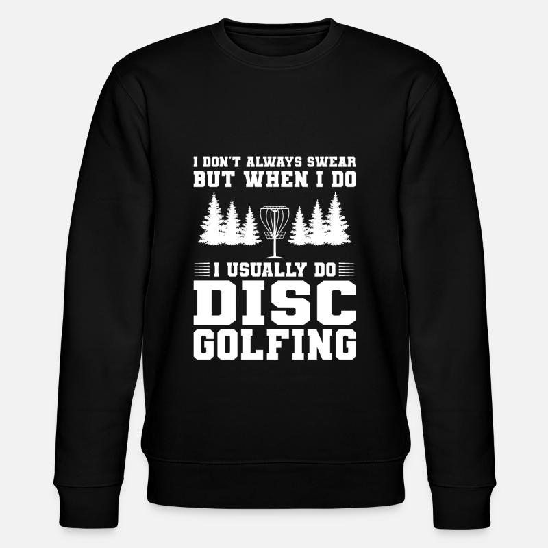 Discgolfer Discgolf Discgolfing Geschenk - Stanley/Stella Unisex Bio-Sweatshirt CHANGER  - Schwarz