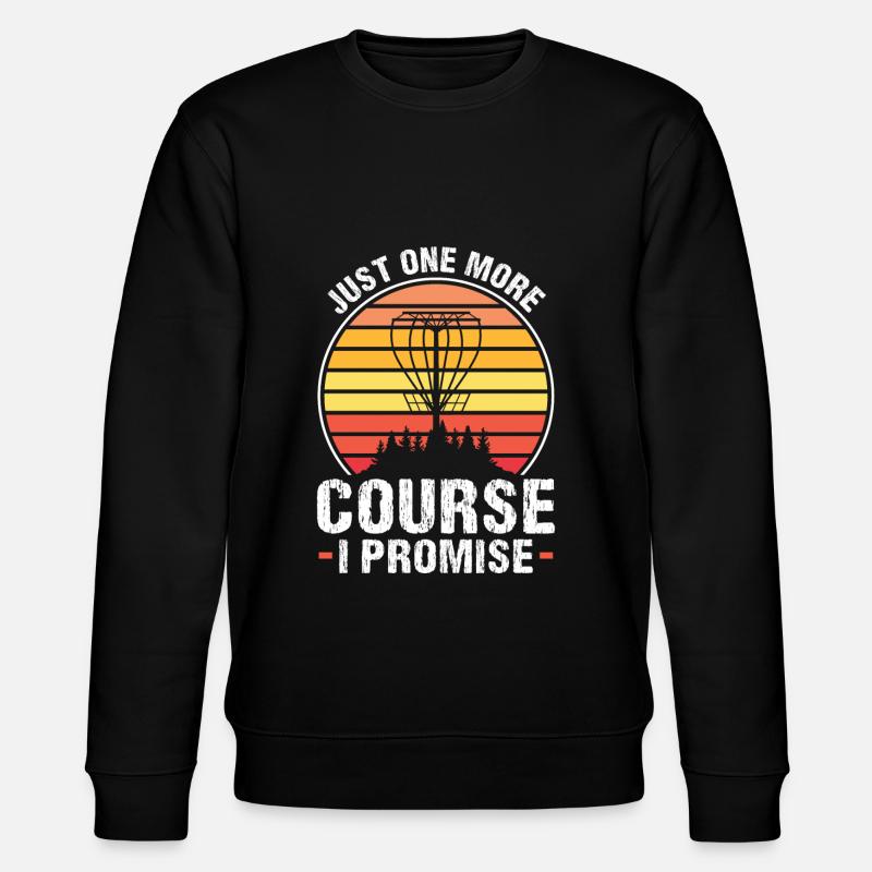 Discgolfer Discgolf Discgolfing Geschenk - Stanley/Stella Unisex Bio-Sweatshirt CHANGER  - Schwarz