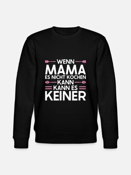 Mutter Mama Tochter Geschenk - Stanley/Stella Unisex Bio-Sweatshirt CHANGER - Schwarz