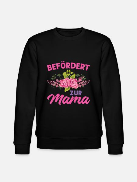Mutter Mama Tochter Geschenk - Stanley/Stella Unisex Bio-Sweatshirt CHANGER - Schwarz