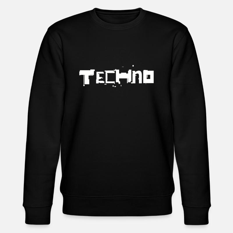 techno - Stanley/Stella CHANGER Unisex Organic Sweatshirt - black