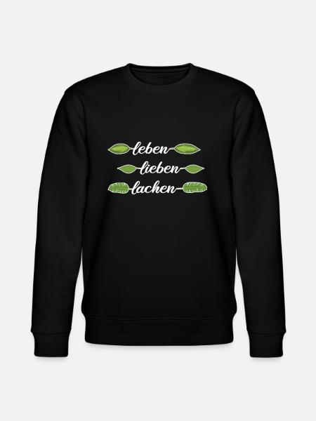 natural plants green thumb monstera - Stanley/Stella CHANGER Unisex Organic Sweatshirt - black