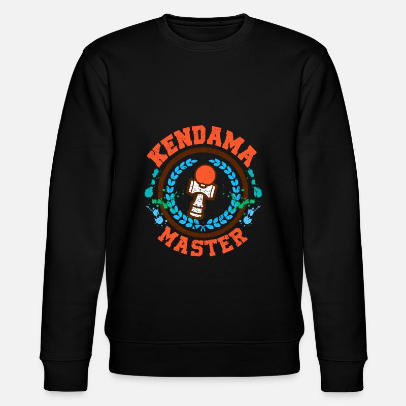 Kendama Master - Stanley/Stella CHANGER Unisex Organic Sweatshirt - black