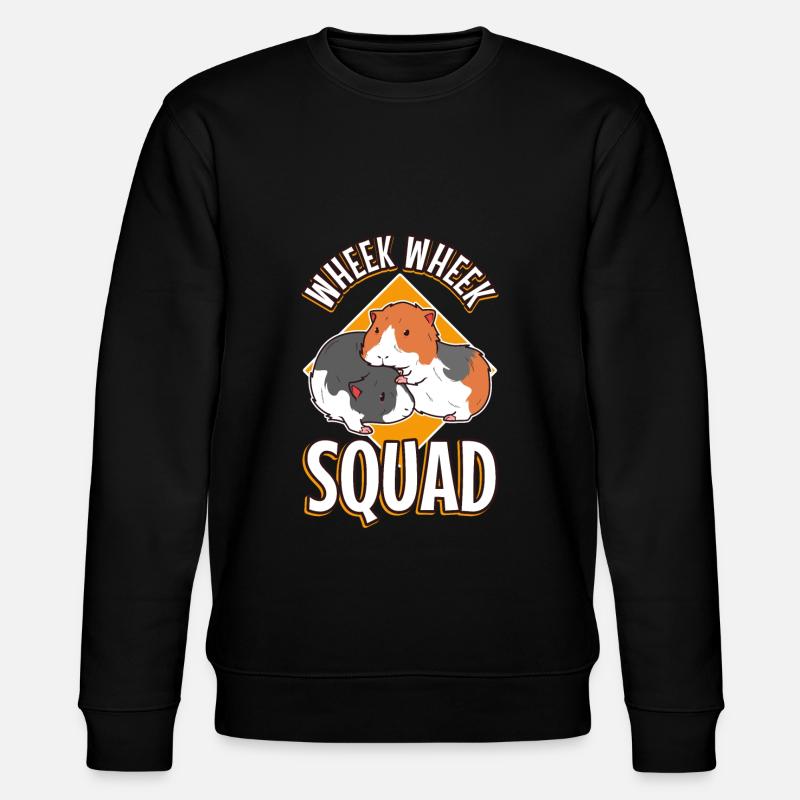 Wheek squad - Stanley/Stella Unisex Bio-Sweatshirt CHANGER  - Schwarz