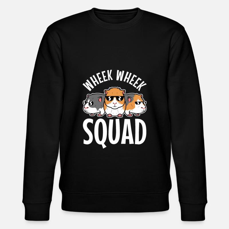 Wheek squad - Stanley/Stella Unisex Bio-Sweatshirt CHANGER - Schwarz