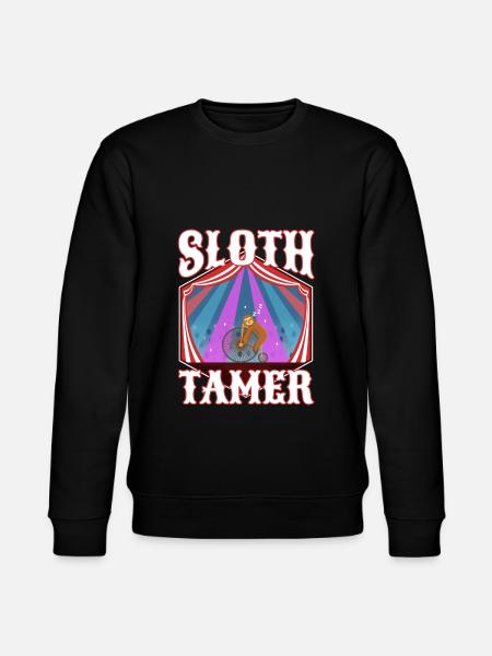 Sloth Tamer - Stanley/Stella CHANGER Unisex Organic Sweatshirt - black