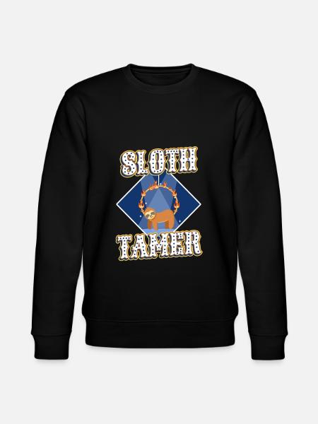 Sloth Tamer - Stanley/Stella CHANGER Unisex Organic Sweatshirt - black