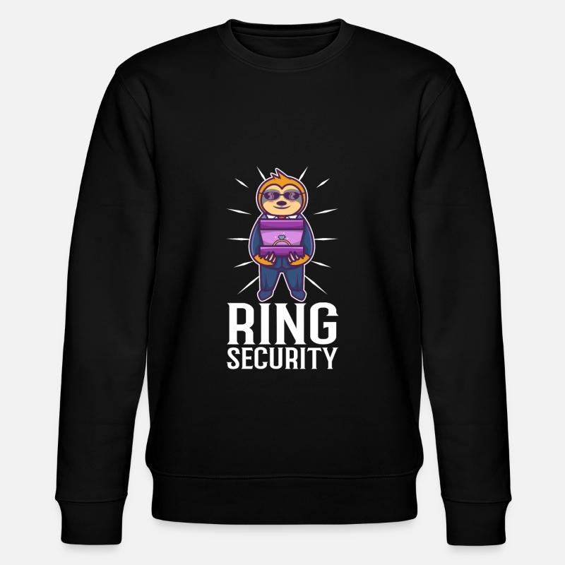 Bague Sécurité Mariage - Sweat bio CHANGER Stanley/Stella Unisexe - noir