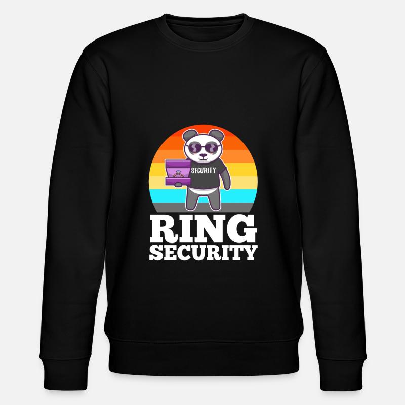 Bague Sécurité Mariage - Sweat bio CHANGER Stanley/Stella Unisexe - noir