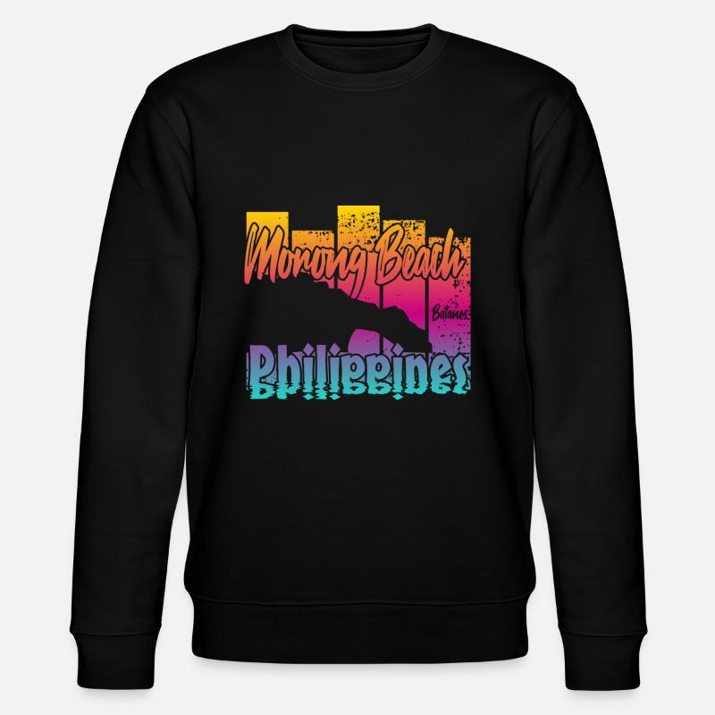 Morong Beach Philippines - Stanley/Stella Unisex Bio-Sweatshirt CHANGER  - Schwarz