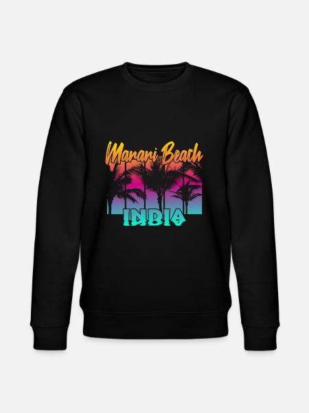 Marari Beach India - Stanley/Stella Unisex Bio-Sweatshirt CHANGER  - Schwarz