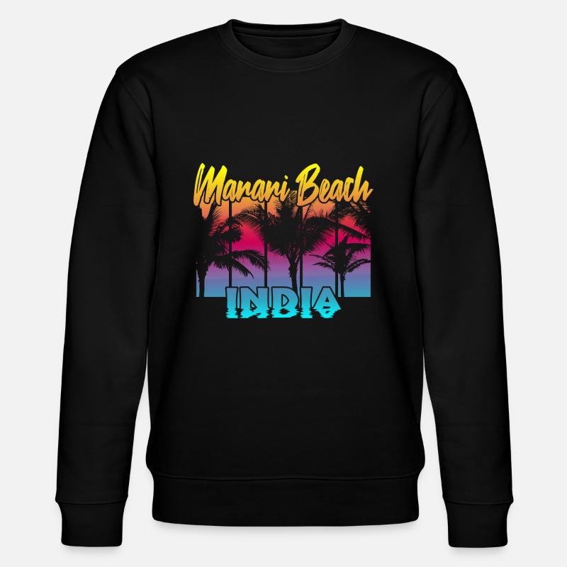 Marari Beach Inde - Sweat bio CHANGER Stanley/Stella Unisexe - noir