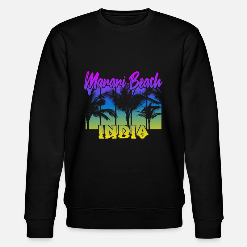 Marari Beach India - Stanley/Stella Unisex Bio-Sweatshirt CHANGER  - Schwarz