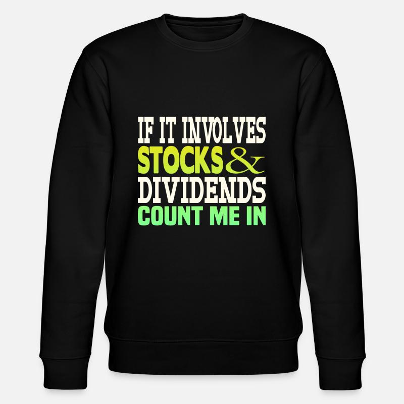 Dividende sur les actions - Sweat bio CHANGER Stanley/Stella Unisexe - noir