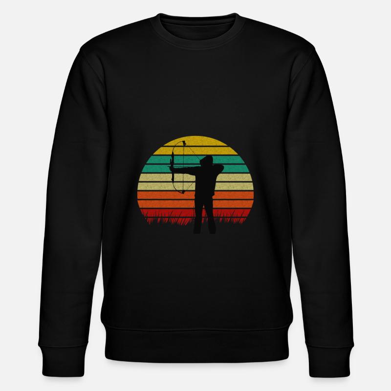 Archery compound bow - Stanley/Stella CHANGER Unisex Organic Sweatshirt - black