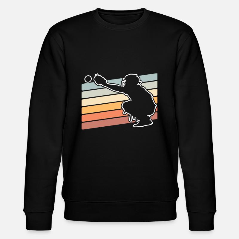 Baseball - Stanley/Stella Unisex Bio-Sweatshirt CHANGER  - Schwarz
