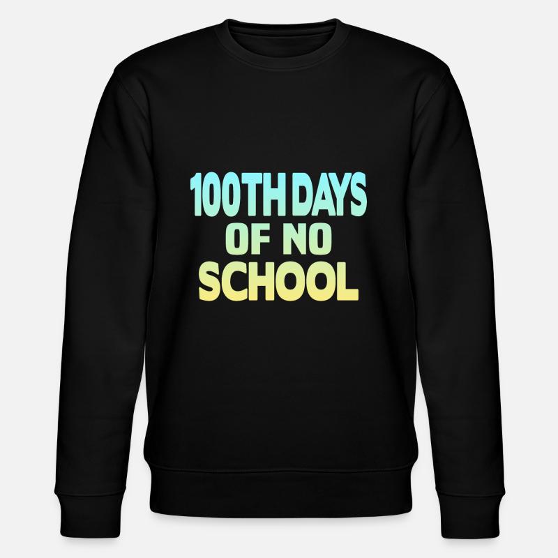 100e jours sans école - Sweat bio CHANGER Stanley/Stella Unisexe - noir