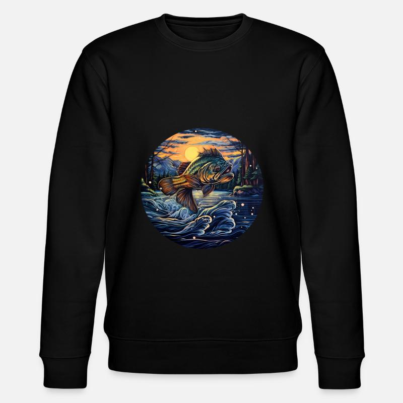 Édition Pêcheur - Sweat bio CHANGER Stanley/Stella Unisexe - noir