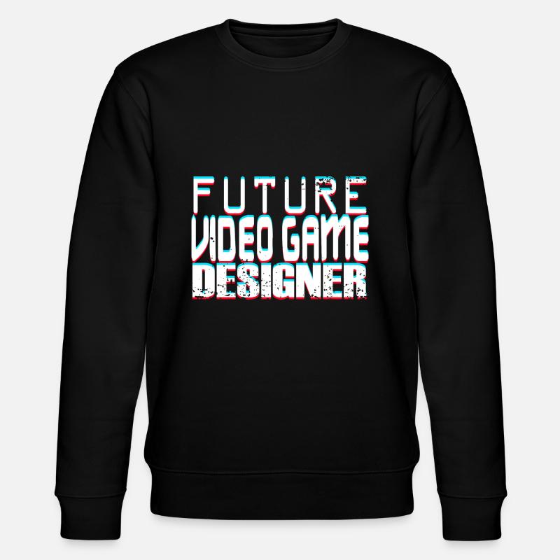 Futur concepteur de jeux vidéo - Sweat bio CHANGER Stanley/Stella Unisexe - noir