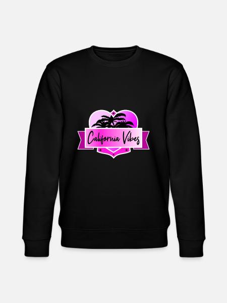 California Vibes - Stanley/Stella Unisex Bio-Sweatshirt CHANGER  - Schwarz
