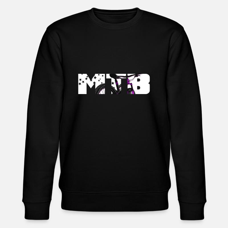 VTT descente - Sweat bio CHANGER Stanley/Stella Unisexe - noir