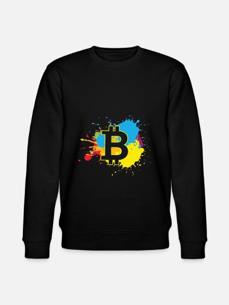 Bitcoin EauBTC Crypto Moon - Sweat bio CHANGER Stanley/Stella Unisexe - noir