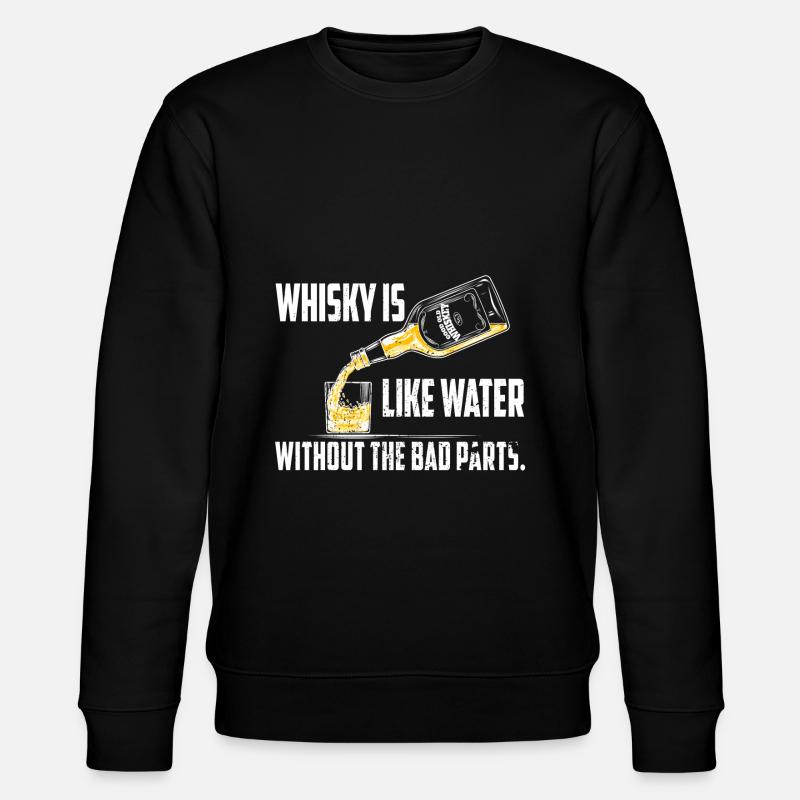 Whisky - Stanley/Stella Unisex Bio-Sweatshirt CHANGER  - Schwarz