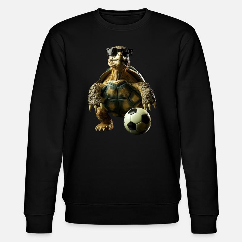 Turtle - Stanley/Stella CHANGER Unisex Organic Sweatshirt - black