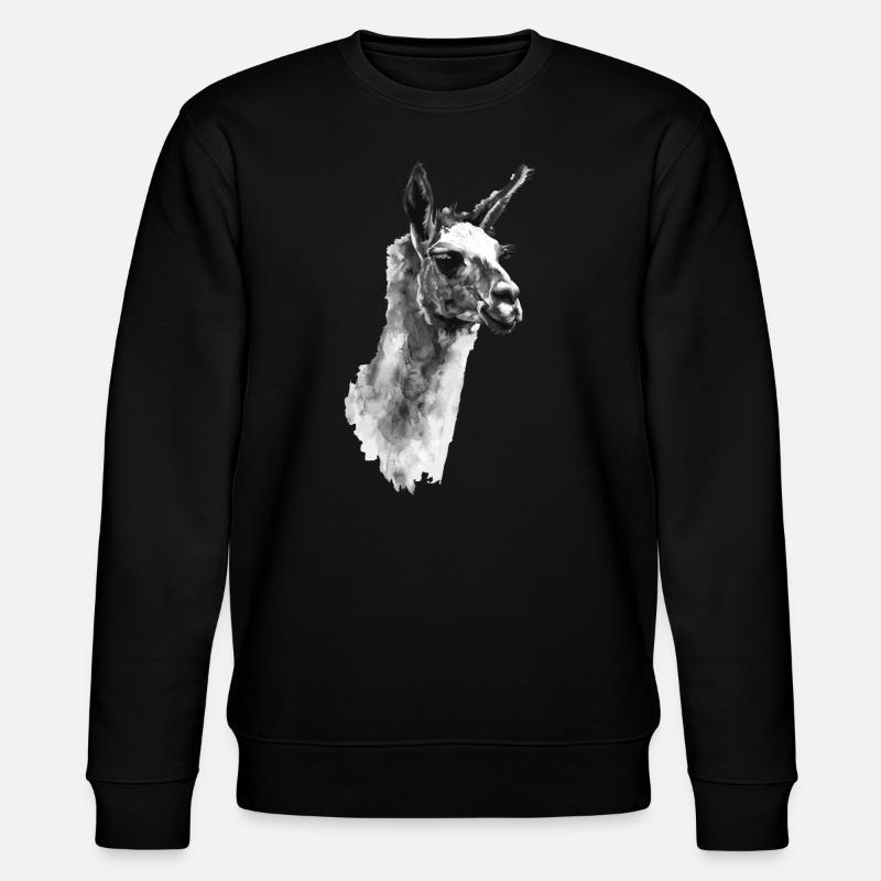 Lama - Sweat bio CHANGER Stanley/Stella Unisexe - noir