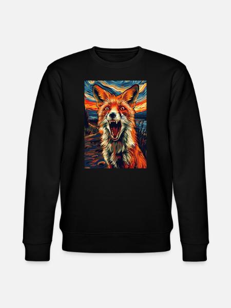 Fuchs - Stanley/Stella Unisex Bio-Sweatshirt CHANGER - Schwarz