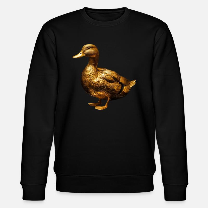 Ente - Stanley/Stella Unisex Bio-Sweatshirt CHANGER  - Schwarz