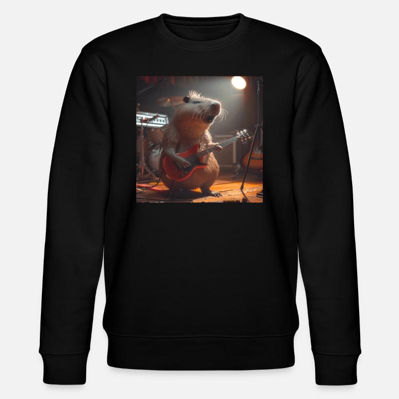 Capybara - Sweat bio CHANGER Stanley/Stella Unisexe - noir