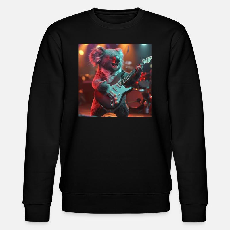 Koala - Sweat bio CHANGER Stanley/Stella Unisexe - noir