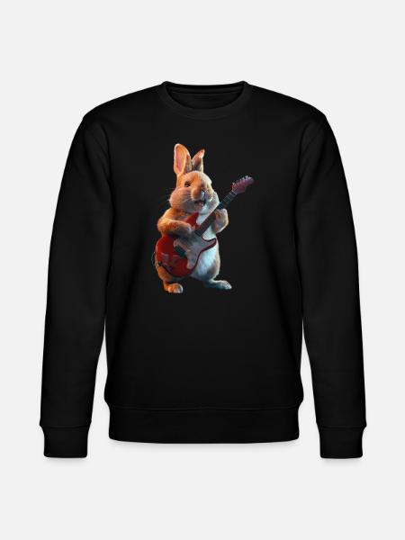 Rabbit - Stanley/Stella CHANGER Unisex Organic Sweatshirt - black