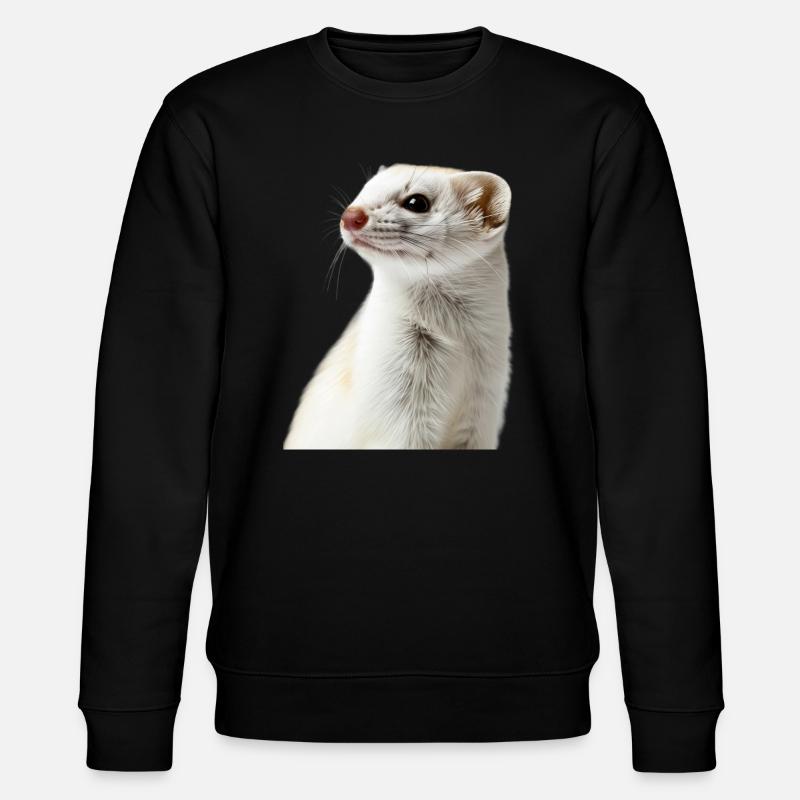 Ermine - Stanley/Stella CHANGER Unisex Organic Sweatshirt - black