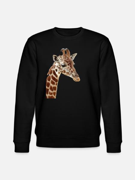 Giraffe - Stanley/Stella CHANGER Unisex Organic Sweatshirt - black