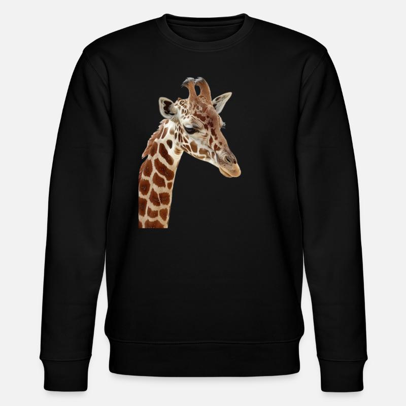Girafe - Sweat bio CHANGER Stanley/Stella Unisexe - noir