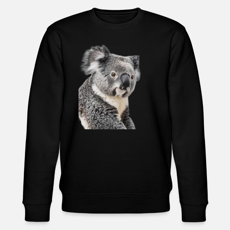 Koala - Stanley/Stella CHANGER Unisex Organic Sweatshirt - black