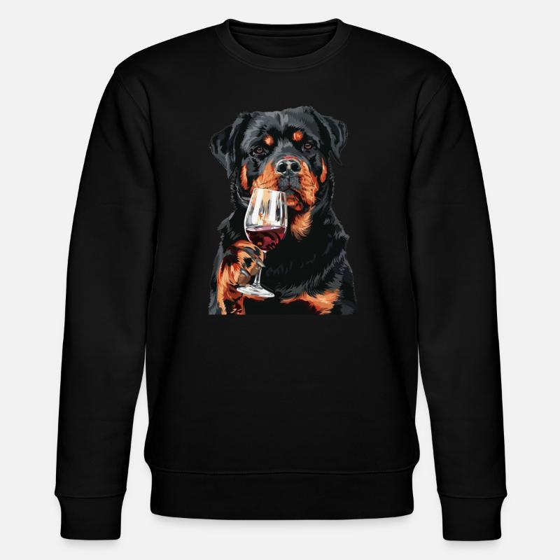Rottweiler - Sweat bio CHANGER Stanley/Stella Unisexe - noir