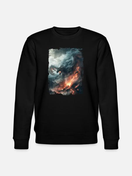Kite - Stanley/Stella CHANGER Unisex Organic Sweatshirt - black