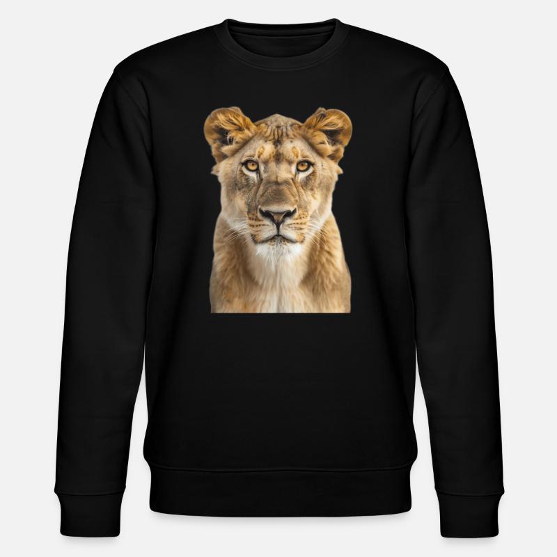 Lion - Stanley/Stella CHANGER Unisex Organic Sweatshirt - black