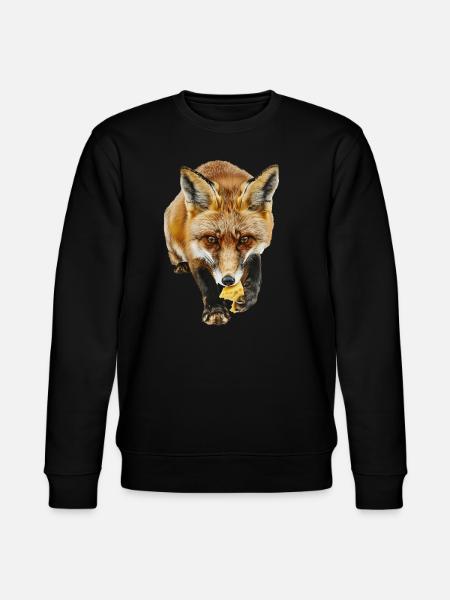 Fox - Stanley/Stella CHANGER Unisex Organic Sweatshirt - black